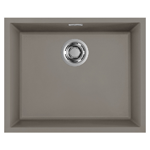 Elleci-Lavello-Incasso-1-vasca-54x44-Integra-105-Keratek-Grigio-Dove-Grey-LKQ10593BIN