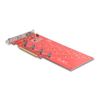 Delock-PCI-Express-x16-Karte-zu-4-x-intern-NVMe-M.2-Key-M-110-mm--90617-