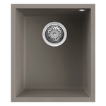 Elleci-Lavello-Incasso-1-vasca-38x44-Quadra-100-Sottotop-Keratek-Grigio-Dove-Grey-LKQ10093BSO