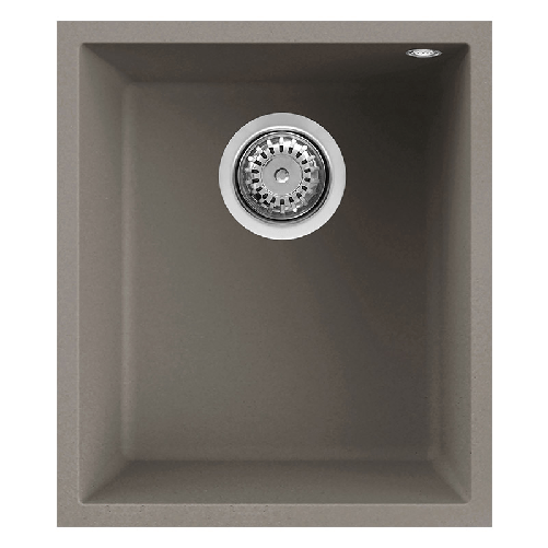 Elleci-Lavello-Incasso-1-vasca-38x44-Quadra-100-Sottotop-Keratek-Grigio-Dove-Grey-LKQ10093BSO
