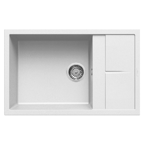 Elleci-Lavello-Incasso-1-vasca-78x50-Unico-310-Keratek-Bianco-White-Assoluto-LKU31096