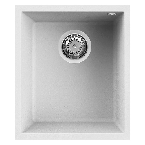 Elleci-Lavello-Incasso-1-vasca-38x44-Quadra-100-Sottotop-Keratek-Bianco-White-Assoluto-LKQ10096BSO