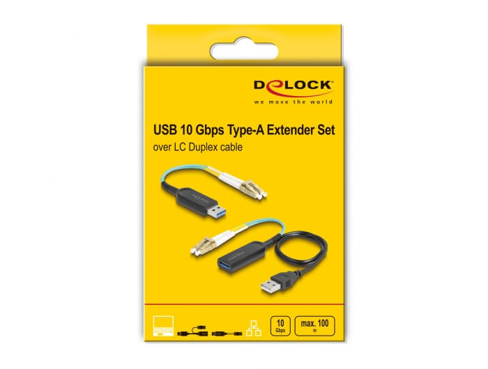 Delock-Set-di-extender-USB-10-Gbps-Tipo-A-tramite-cavo-duplex-LC