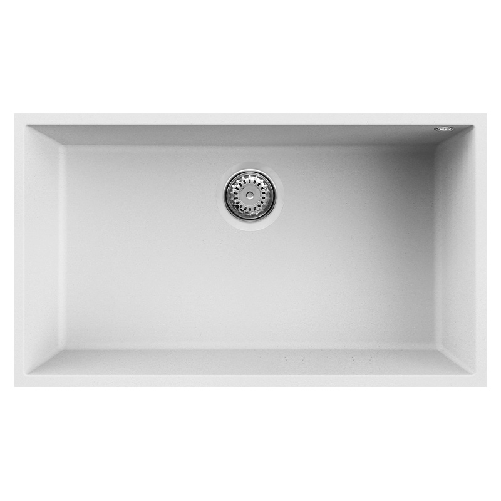 Elleci-Lavello-Quadra-130-Sottotop-Incasso-1-vasca-76x44--Keratek-Bianco-White-Assoluto-LKQ13096BSO