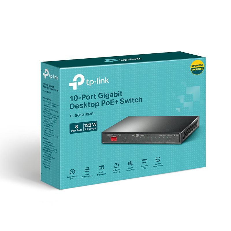 TP-Link-TL-SG1210MP-switch-di-rete-Non-gestito-Gigabit-Ethernet--10-100-1000--Supporto-Power-over-Ethernet--PoE--Nero