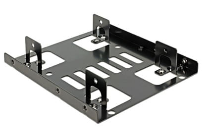 Delock ÃÂ¢Ã¢âÂ¬ÃÂ¢ EinbaumÃ Â¶glichkeit: 1) 2 x 2.5" HDD mit 9,5 mm HÃ Â¶he 2) 1 x 2.5" HDD mit mehr als 9