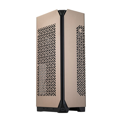 Cooler-Master-NCORE-100-MAX-Mini-ITX-SFF-Tower-Case-Bronzo---Dissipatore-AIO-Personalizzato-PSU-ATX-3.0-SFX-Gold-da-850-W-Pannelli-in-Alluminio-Cavo-Riser-PCIe-4.0-e-Staffa-GPU-Verticale---Spina-UE