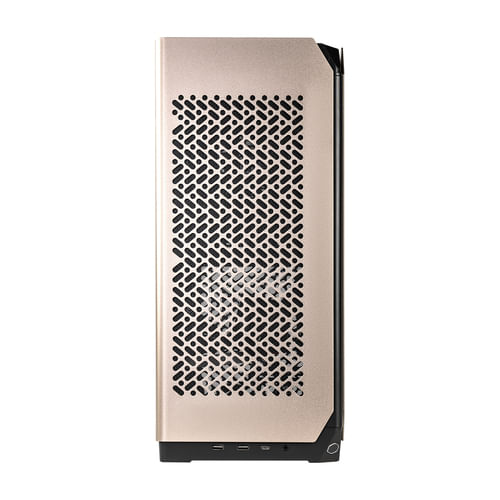 Cooler-Master-NCORE-100-MAX-Mini-ITX-SFF-Tower-Case-Bronzo---Dissipatore-AIO-Personalizzato-PSU-ATX-3.0-SFX-Gold-da-850-W-Pannelli-in-Alluminio-Cavo-Riser-PCIe-4.0-e-Staffa-GPU-Verticale---Spina-UE