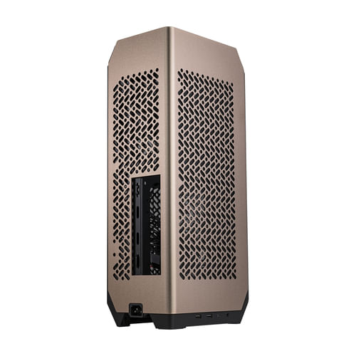 Cooler-Master-NCORE-100-MAX-Mini-ITX-SFF-Tower-Case-Bronzo---Dissipatore-AIO-Personalizzato-PSU-ATX-3.0-SFX-Gold-da-850-W-Pannelli-in-Alluminio-Cavo-Riser-PCIe-4.0-e-Staffa-GPU-Verticale---Spina-UE