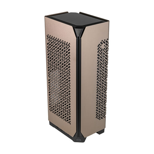 Cooler-Master-NCORE-100-MAX-Mini-ITX-SFF-Tower-Case-Bronzo---Dissipatore-AIO-Personalizzato-PSU-ATX-3.0-SFX-Gold-da-850-W-Pannelli-in-Alluminio-Cavo-Riser-PCIe-4.0-e-Staffa-GPU-Verticale---Spina-UE