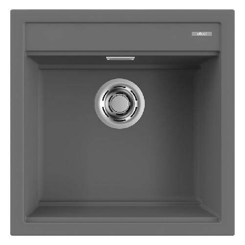 Elleci-Lavello-Incasso-1-vasca-51x51-Best-104-Keratek-Grigio-Dark-Grey-LKB10499