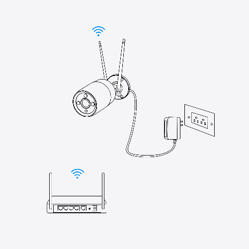 Reolink-W330-Pallottola--forma--Telecamera-di-sicurezza-IP-Interno-e-esterno-3840-x-2160-Pixel-Parete