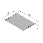 Elleci-Rollmat-Drainer-Flex-500-Materiale-Silicone-Nero---ARS023BK