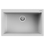 Elleci-Lavello-Incasso-1-vasca-79x50-Quadra-130-Granitek-Grigio-Aluminium-LMQ13079