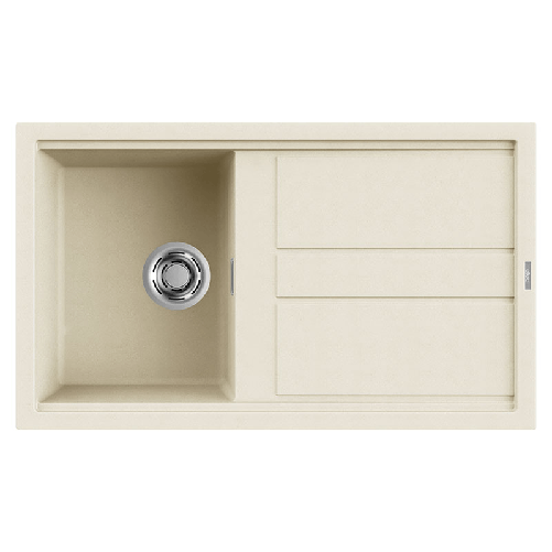 Elleci-Lavello-Incasso-1-vasca-86x51-Best-400-Granitek-Bianco-Antico-LGB40062
