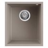 Elleci-Lavello-Incasso-1-vasca-38x44-Quadra-100-Sottotop-Granitek-Grigio-Tortora-LGQ10043BSO