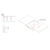 Elleci-Lavello-Incasso-1-vasca-38x44-Quadra-100-Sottotop-Granitek-Grigio-Tortora-LGQ10043BSO