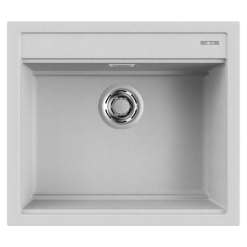 Elleci-Lavello-Incasso-1-vasca-57x51-Best-105-Granitek-Grigio-Aluminium-LMB10579