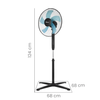 Ventilatore-a-Piantana-Ardes-AR5ST40PNR-con-Telecomando