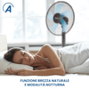 Ventilatore-a-Piantana-Ardes-AR5ST40PNR-con-Telecomando