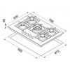 Elleci-Piani-cottura-da-incasso-Plano-75-5-fuochi-Inox-Inox-PIAP751INCS