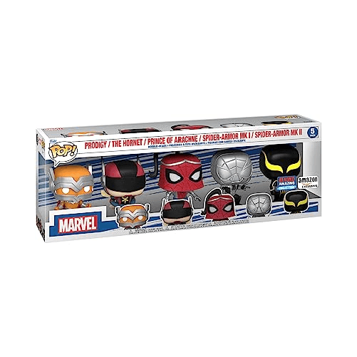 Funko Pop! Marvel: Prodigy - 5 Pack Spider-Man - Edizione Limitata