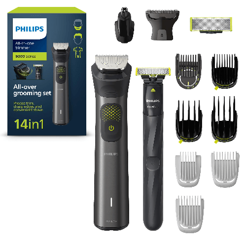 Philips-Series-9000-14-in-1-Rifinitore-MG9550-15-con-OneBlade