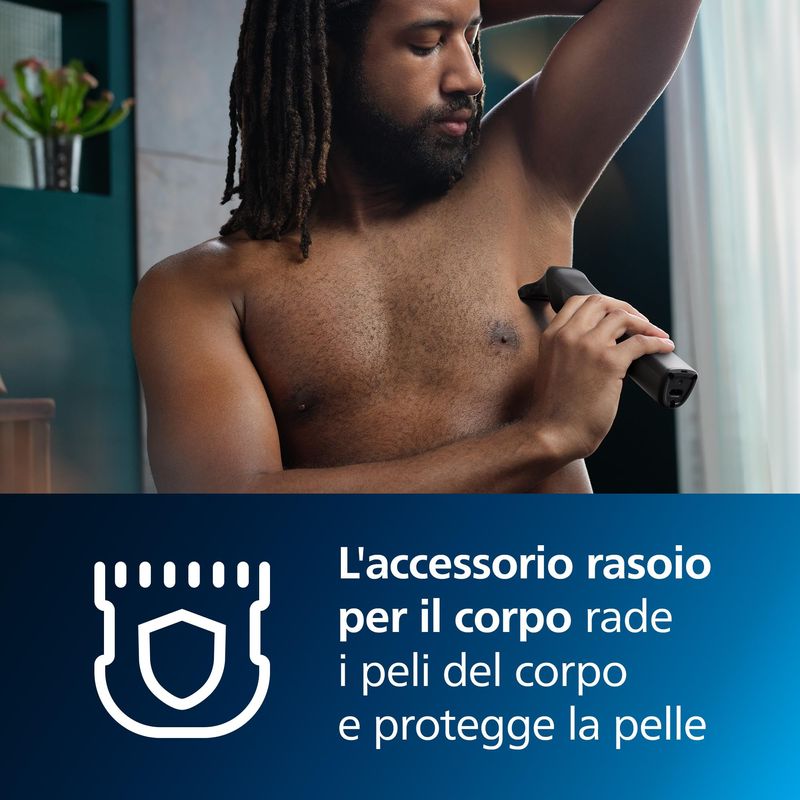 Philips-Series-9000-14-in-1-Rifinitore-MG9550-15-con-OneBlade