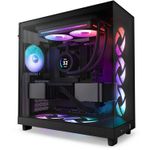 NZXT-RF-U24HF-B1-sistema-di-raffreddamento-per-computer-Case-per-computer-Ventilatore-Nero--NZXT-F240-RGB-Core240mm-Unib