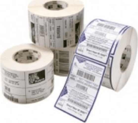 Zebra Z-Perform 1000T 51x25mm Bianco (Z-Perform 1000T, 51x25mm - Removable, 6 rolls/box, - CUSTOM LABEL, NON RETURNABLE,
