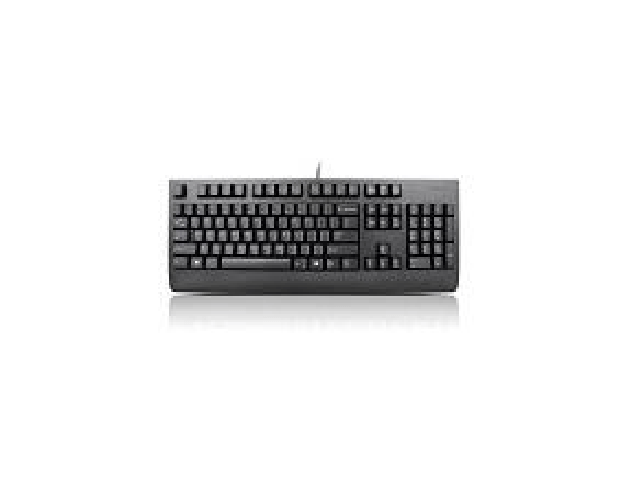 Lenovo Preferred Pro II tastiera Universale USB AZERTY Belga, Inglese Nero