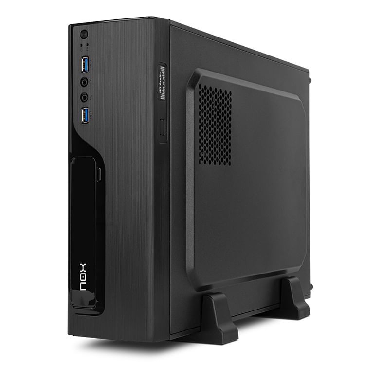 Nox-Lite-070-Slim-Torre-Micro-Atx-Torre-ITX-con-fonte-di-cibo-da-500-W---HDD-2.5-3.5---USB-3.0---Black