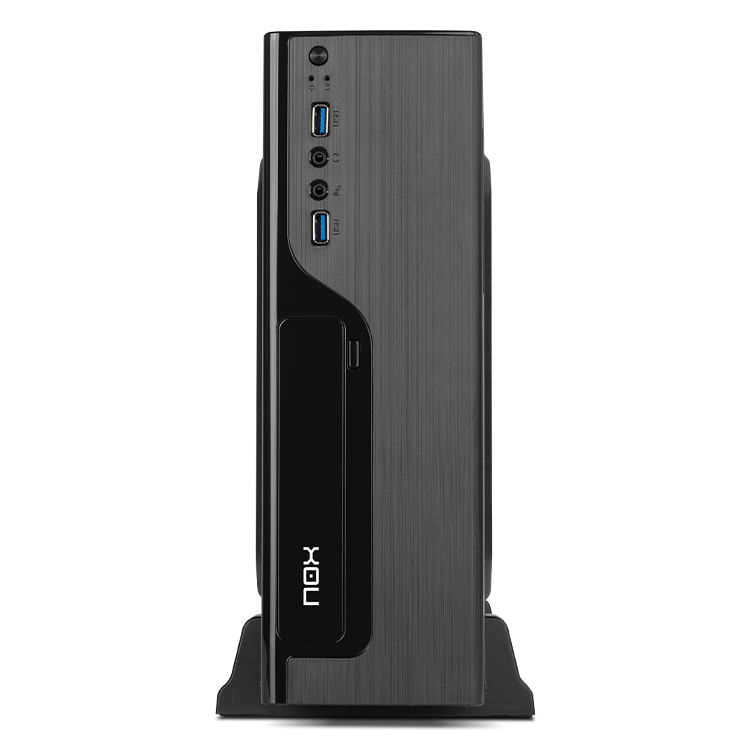 Nox-Lite-070-Slim-Torre-Micro-Atx-Torre-ITX-con-fonte-di-cibo-da-500-W---HDD-2.5-3.5---USB-3.0---Black