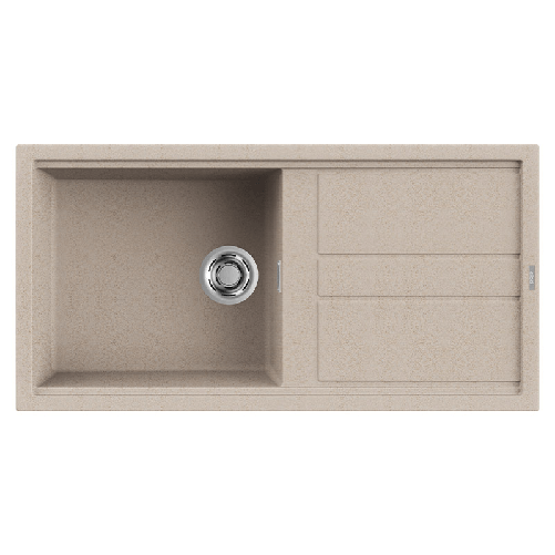 Elleci-Lavello-Incasso-1-vasca-100x51-Best-480-Granitek-Avena-LGB48051