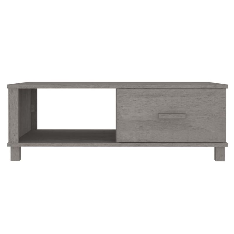 vidaXL-Tavolino-Grigio-Chiaro-100x55x35-cm-in-Legno-Massello-di-Pino