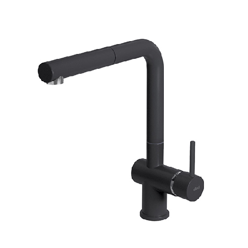 Elleci-Miscelatore-Stream-Plus-Rubinetto-Cucina-Granitek-Nero-Full-Black-MGKSTP40