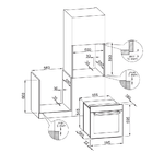 Elleci-Forni-da-incasso-Plano-Granitek-40-Nero-FGSP60240NS