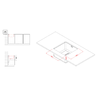 Elleci-Lavello-Incasso-1-vasca-44x44-W-Square-400-Satinata-Inox-LIW400SACMU