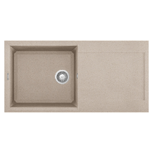 Elleci-Lavello-Incasso-1-vasca-100x50-Easy-480-Granitek-Avena-LGY48051