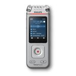 Philips Voice Tracer DVT4110/00 dittafono Flash card Cromo, Argento