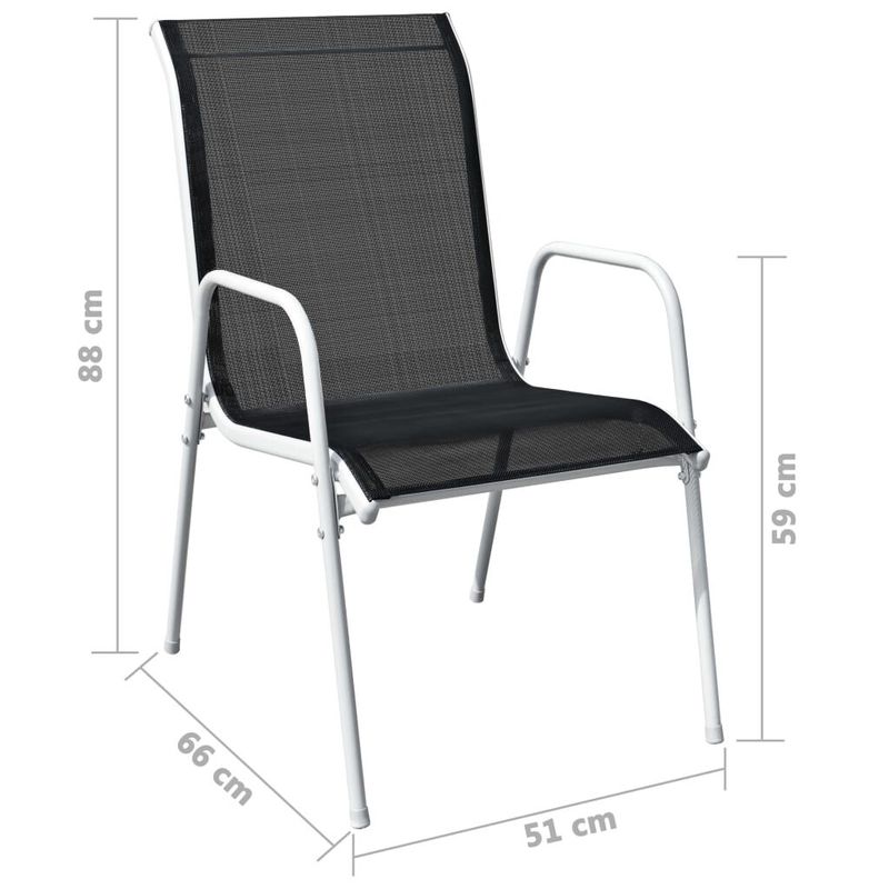 Set-da-Bistrot-3-pz-in-Acciaio-Nero