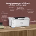 HP-LaserJet-Stampante-M110w-Bianco-e-nero-Stampante-per-Piccoli-uffici-Stampa-dimensioni-compatte