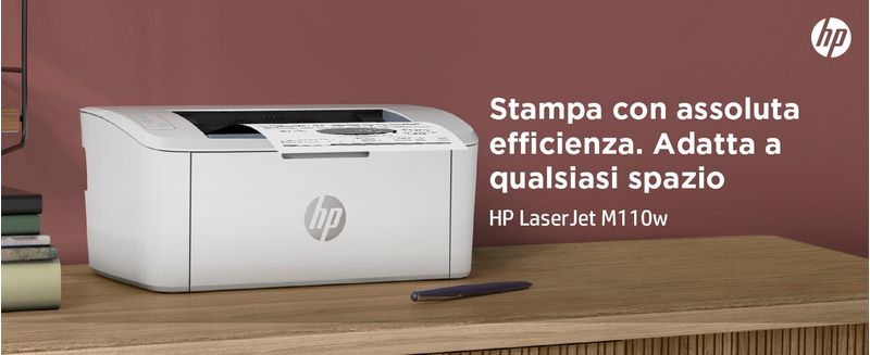 HP-LaserJet-Stampante-M110w-Bianco-e-nero-Stampante-per-Piccoli-uffici-Stampa-dimensioni-compatte