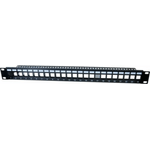 Tecline Portamoduli per 24 prese di collegamento Keystone, 48,30 cm (19"), 1 U