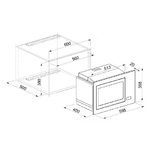 Elleci-Forno-Microonde-da-incasso-Plano-mw-Granitek-40-Nero-FGSP28140WS