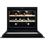 Electrolux KBW5X Cantinetta termoelettrica Da incasso Nero, Acciaio inox 18 bottiglia/bottiglie
