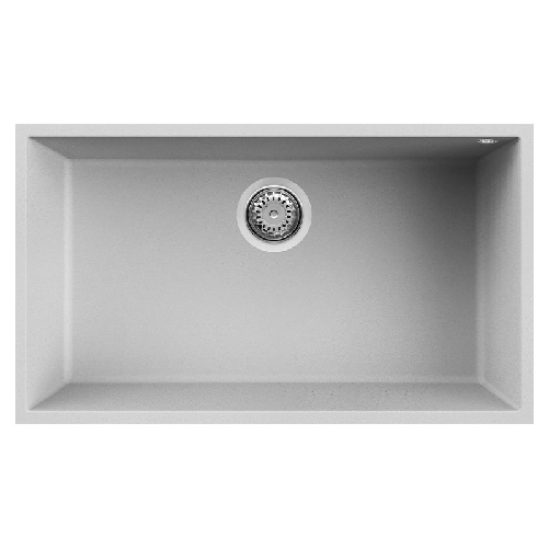 Elleci-Lavello-Incasso-1-vasca-76x44-Quadra-130-Sottotop-Granitek-Grigio-Aluminium-LMQ13079BSO