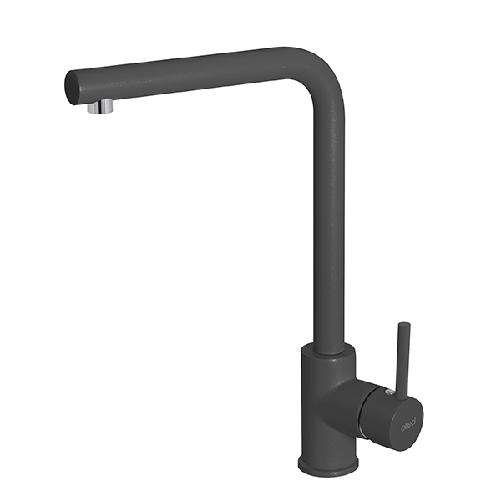 Elleci-Rubinetto-Miscelatore-Cucina-Trail-Granitek-Antracite-MGKTRA59