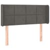 Testiera-a-LED-Grigio-Scuro-93x16x78-88-cm-in-Velluto