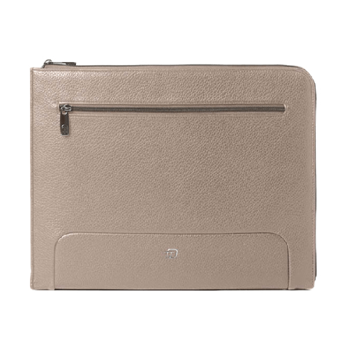 IN TEMPO Office bag Gate Trended ecopelle dim. 20x26x2cm ghiaccio InTempo